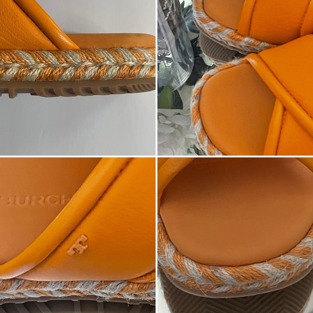 Tory Burch Crisscross Espadrille Slide Sandals | Quiet Luxury Resort Style | 7 - Picture 14 of 16